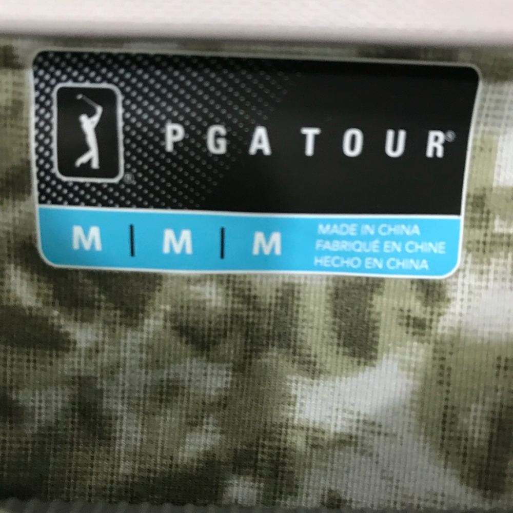 PGA Tour Men’s Green Polo Medium NWT - Picture 3 of 6